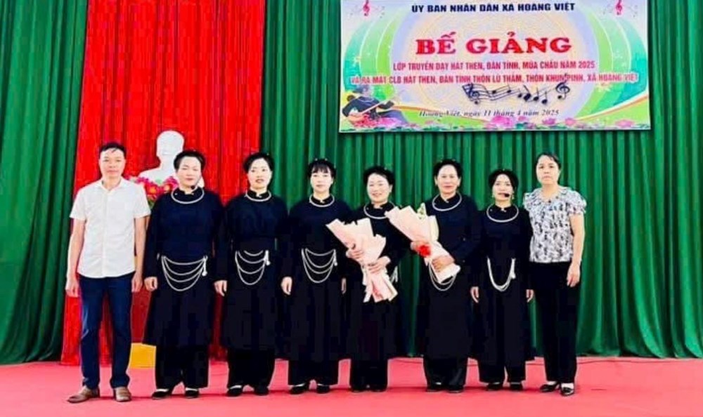 Bảo tồn nghệ thuật hát Then, đàn Tính, múa Chầu dân tộc Tày, Nùng - ảnh 2