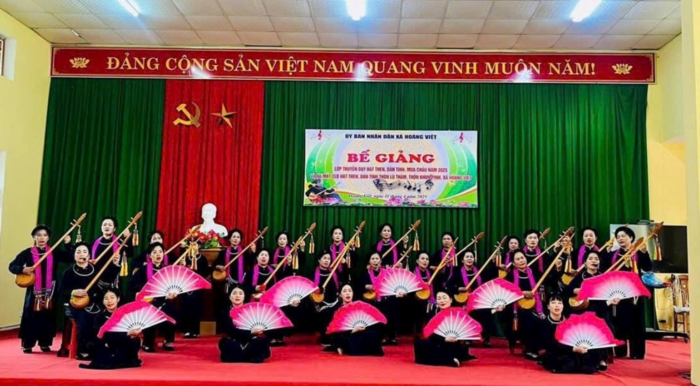 Bảo tồn nghệ thuật hát Then, đàn Tính, múa Chầu dân tộc Tày, Nùng - ảnh 1