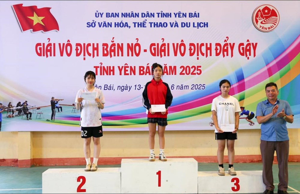 Bế mạc Giải vô địch bắn nỏ - đẩy gậy tỉnh Yên Bái 2025 - ảnh 2