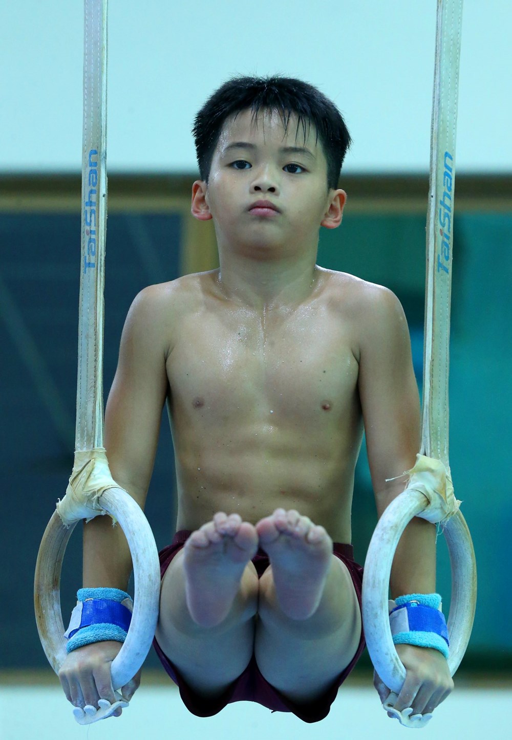 Những VĐV thể dục dụng cụ “nhí” kiên cường không có hè - ảnh 7