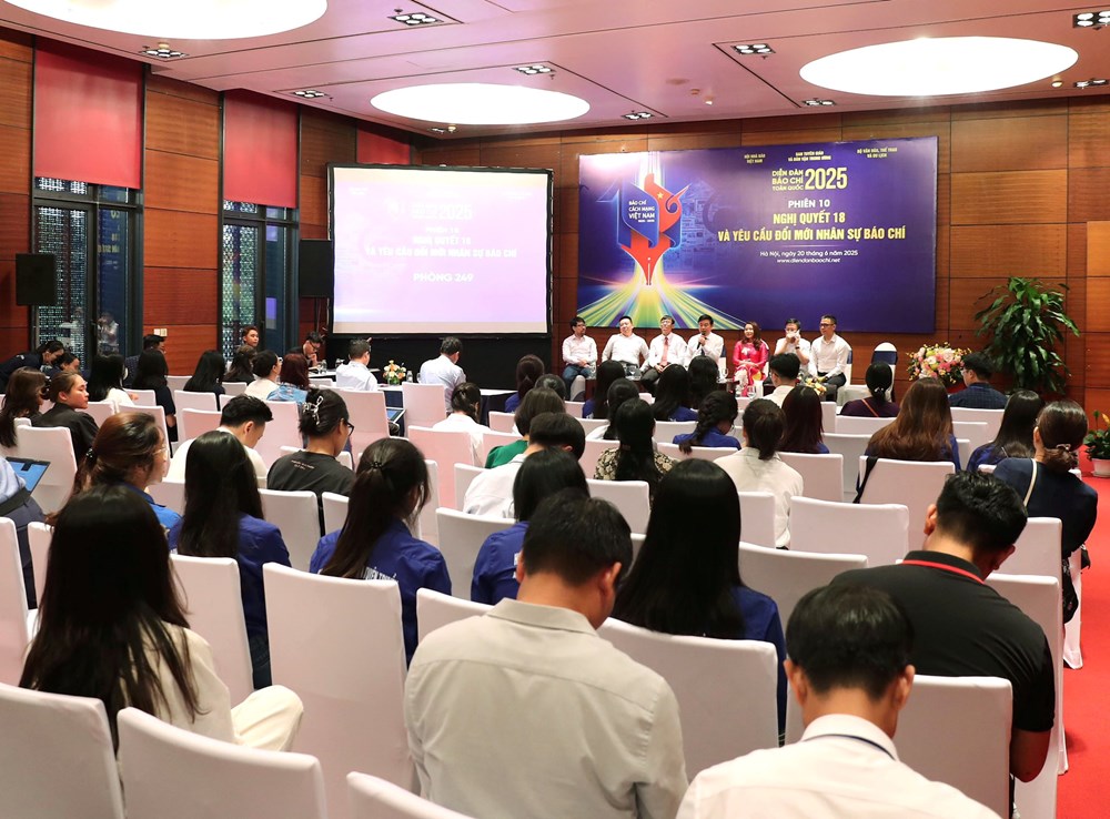 100 năm báo chí cách mạng Việt Nam đồng hành cùng dân tộc - ảnh 7