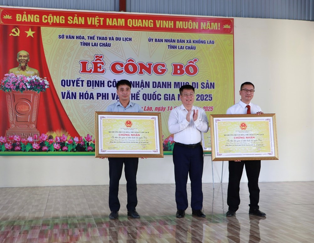 Lai Châu có thêm 4 di sản văn hóa phi vật thể quốc gia - ảnh 2