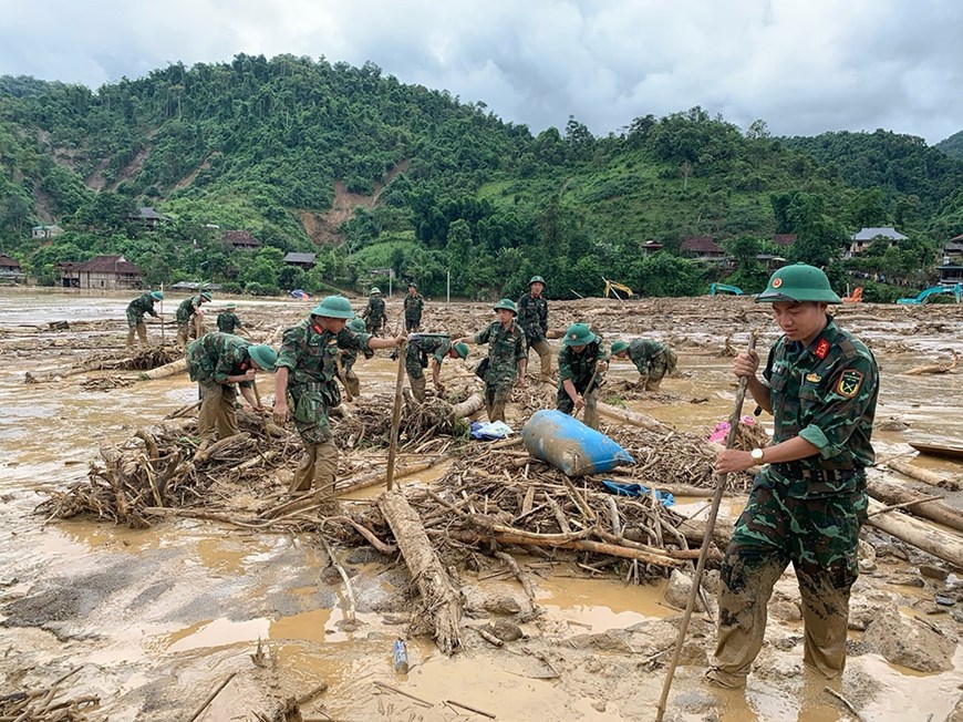 Xã Mường Pồn chủ động ứng phó trước nguy cơ sạt lở đất, lũ quét - ảnh 2