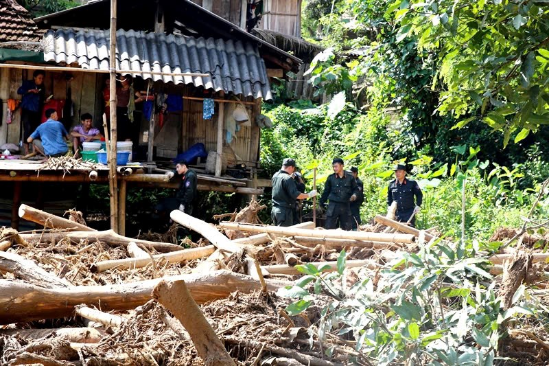 Lũ ống, lũ quét tại Mường Luân gây thiệt hại trên 9,7 tỷ đồng - ảnh 1