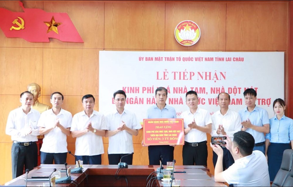 Lai Châu tiếp nhận 3 tỷ đồng kinh phí hỗ trợ xóa nhà tạm, nhà dột nát - ảnh 1