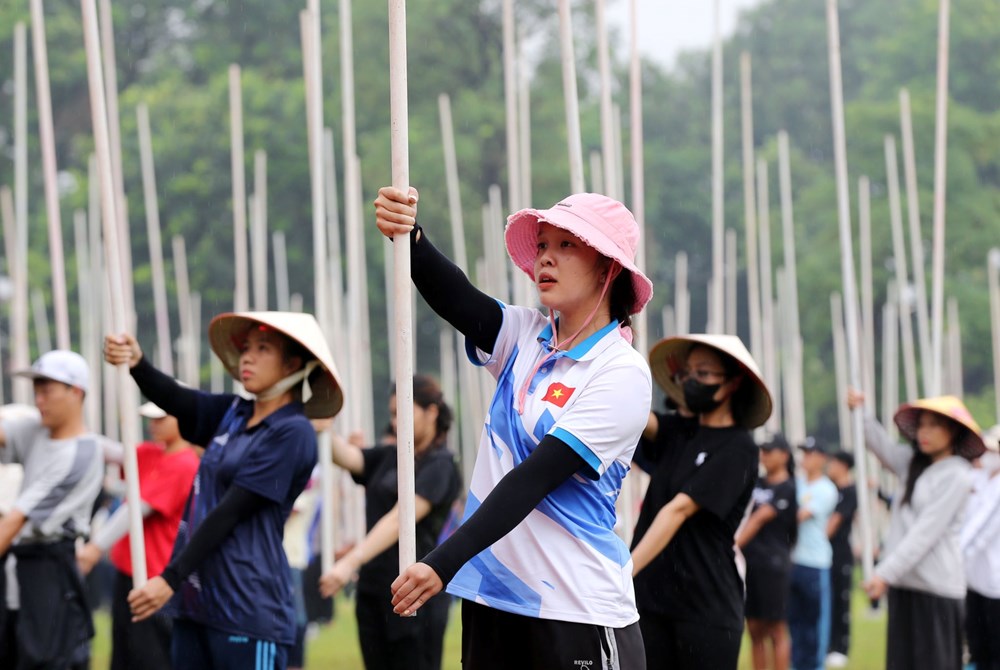 Vượt nắng thắng mưa, sẵn sàng cho Lễ Kỷ niệm 80 năm Cách mạng Tháng Tám và Quốc khánh 2.9 - ảnh 16