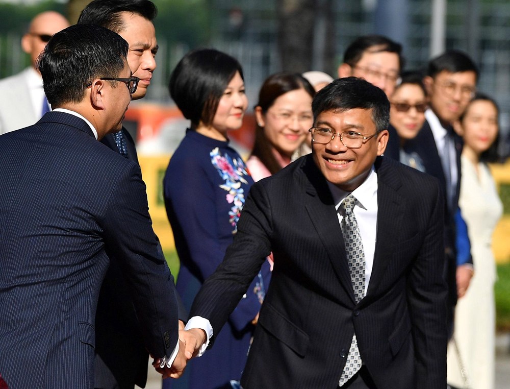 Lễ thượng cờ kỷ niệm 58 năm Ngày thành lập ASEAN - ảnh 5