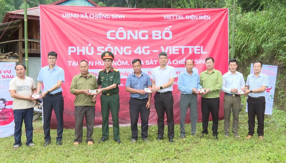 Sóng 4G về với bản đặc biệt khó khăn vùng cao Chiềng Sinh - ảnh 2