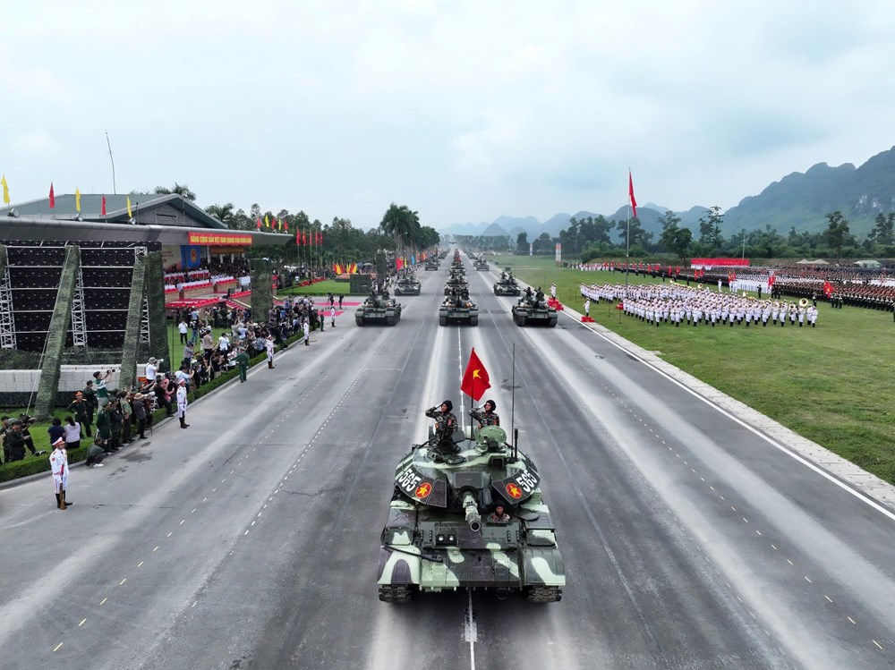 Tổng hợp luyện các lực lượng vũ trang diễu binh, diễu hành A80 lần thứ 3 - ảnh 17