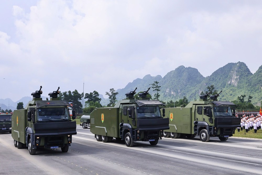 Tổng hợp luyện các lực lượng vũ trang diễu binh, diễu hành A80 lần thứ 3 - ảnh 18