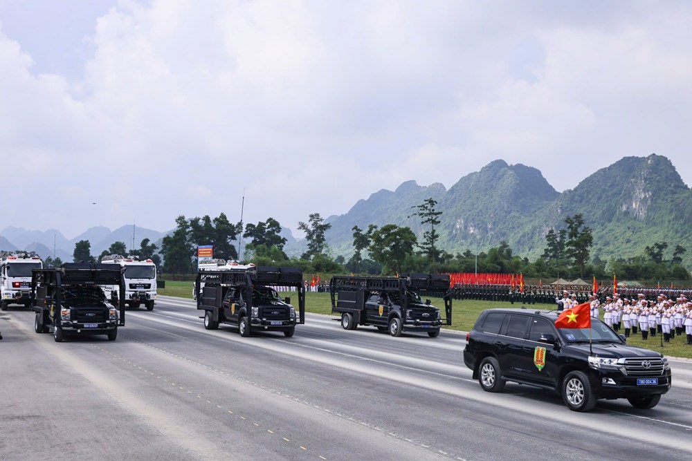 Tổng hợp luyện các lực lượng vũ trang diễu binh, diễu hành A80 lần thứ 3 - ảnh 19
