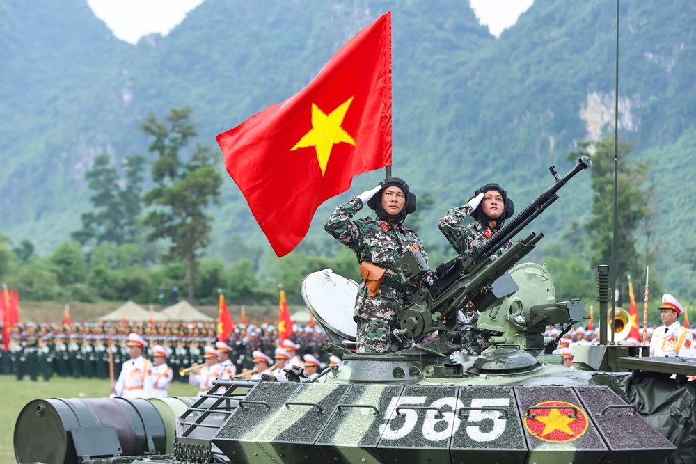 Tổng hợp luyện các lực lượng vũ trang diễu binh, diễu hành A80 lần thứ 3 - ảnh 28