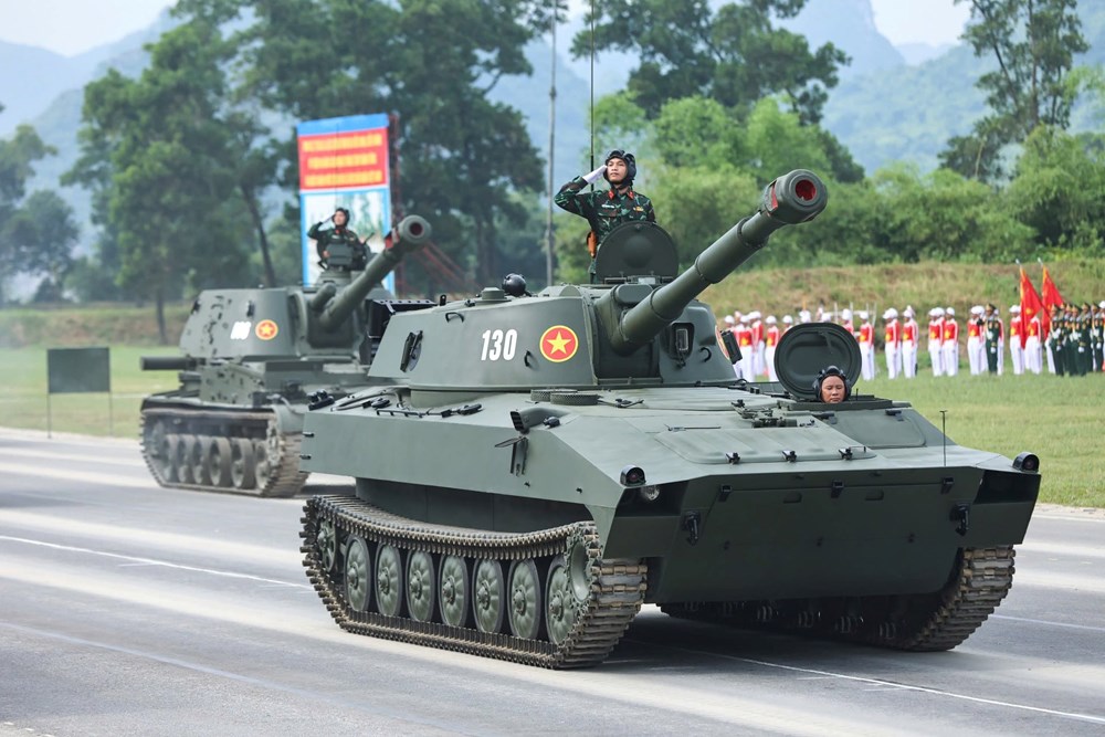 Tổng hợp luyện các lực lượng vũ trang diễu binh, diễu hành A80 lần thứ 3 - ảnh 26