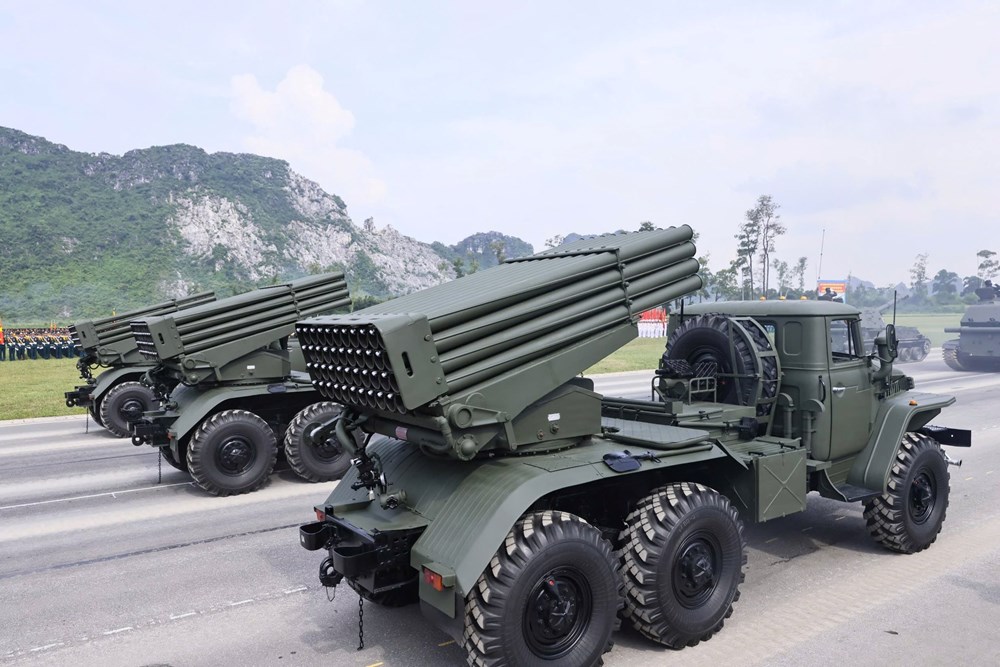 Tổng hợp luyện các lực lượng vũ trang diễu binh, diễu hành A80 lần thứ 3 - ảnh 27
