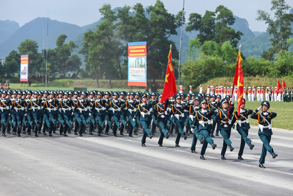 Tổng hợp luyện các lực lượng vũ trang diễu binh, diễu hành A80 lần thứ 3 - ảnh 14