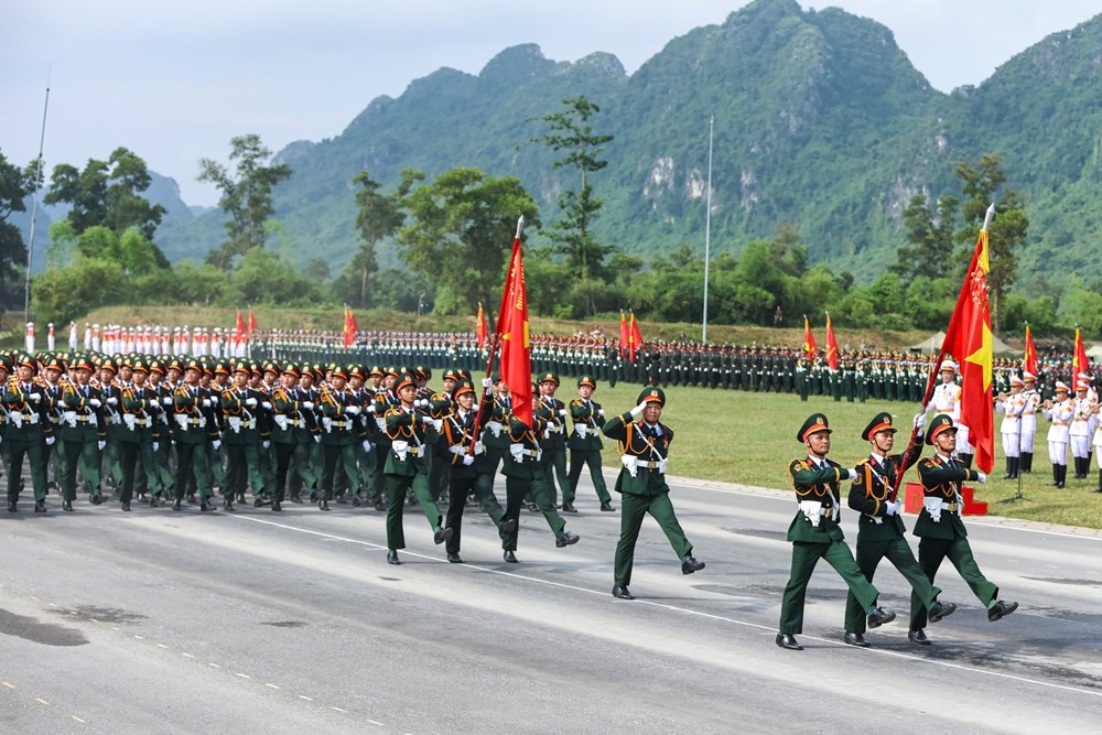 Tổng hợp luyện các lực lượng vũ trang diễu binh, diễu hành A80 lần thứ 3 - ảnh 12