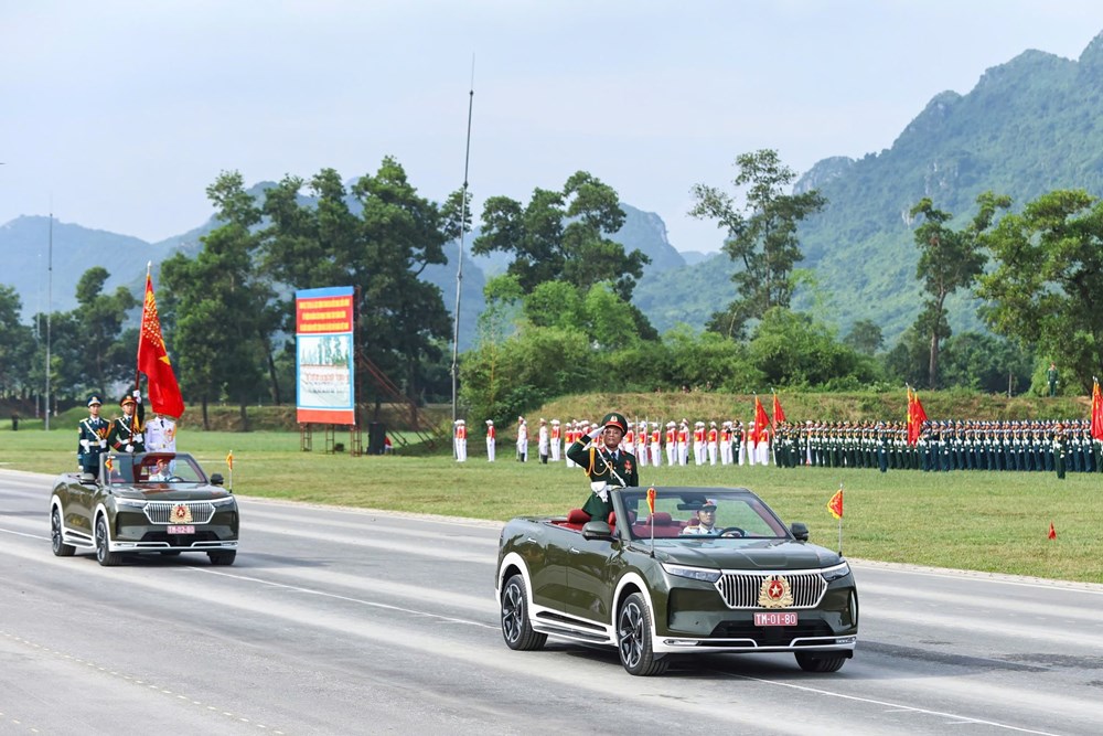 Tổng hợp luyện các lực lượng vũ trang diễu binh, diễu hành A80 lần thứ 3 - ảnh 3