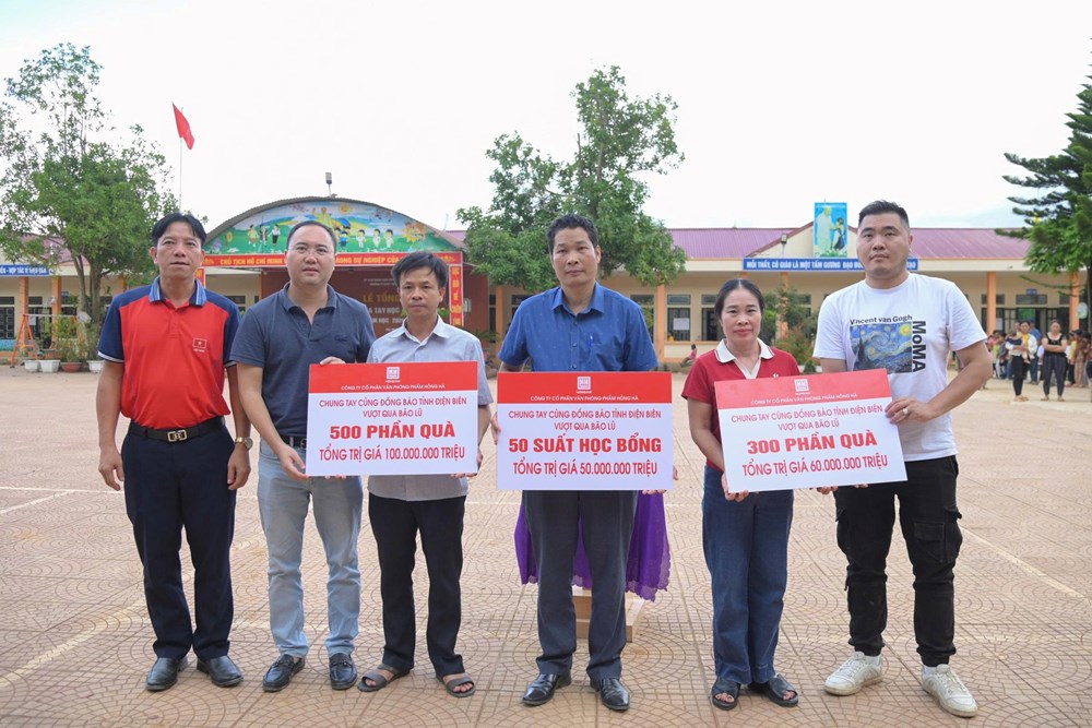 Sở VHTTDL Điện Biên chung tay hỗ trợ người dân thiệt hại do mưa lũ - ảnh 1