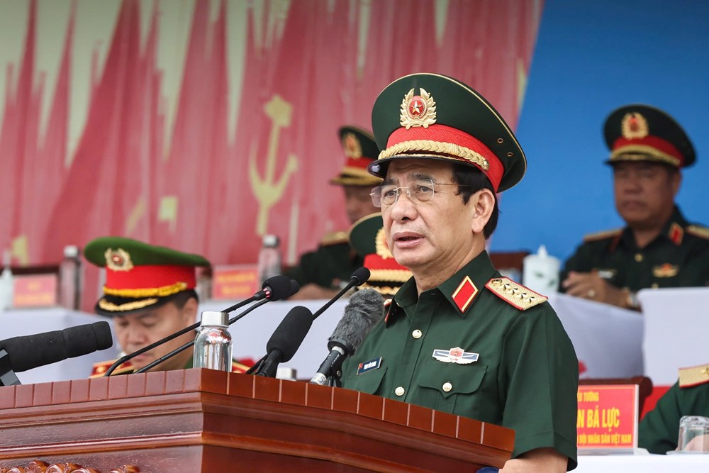 Tổng hợp luyện lực lượng diễu binh, diễu hành thực hiện nhiệm vụ A80 - ảnh 1