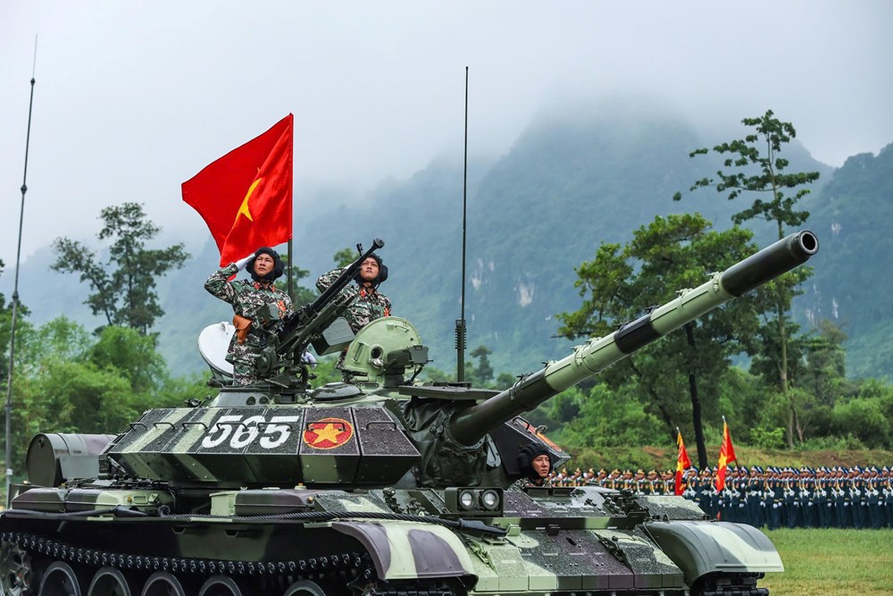 Tổng hợp luyện lực lượng diễu binh, diễu hành thực hiện nhiệm vụ A80 - ảnh 29