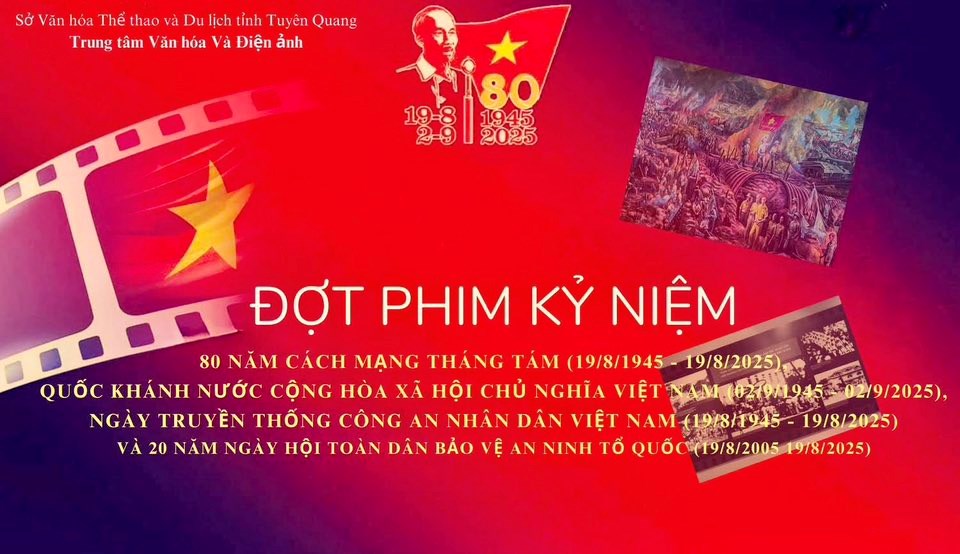 Tuyên Quang chiếu phim lưu động phục vụ nhân dân dịp Quốc khánh 2.9 - ảnh 1