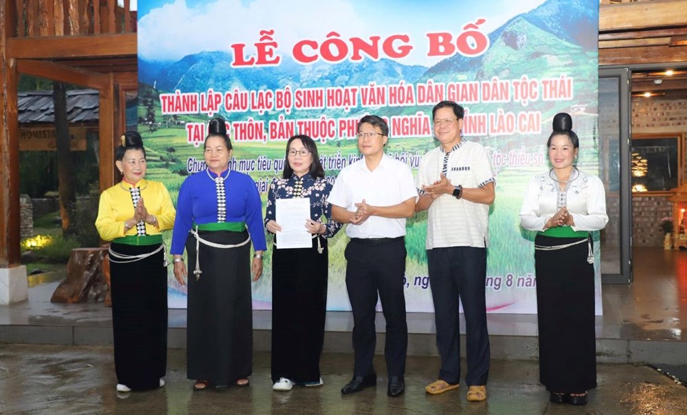 Xây dựng CLB sinh hoạt văn hóa dân gian dân tộc Thái gắn với du lịch - ảnh 4