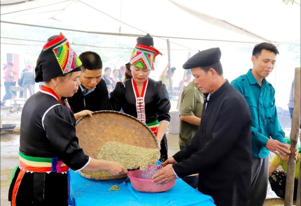Rộn ràng Tết cơm mới ở miền cổ tích Ngọc Chiến - ảnh 3