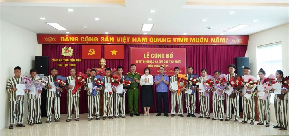 Sơn La, Điện Biên: Công bố quyết định của Chủ tịch nước về đặc xá nhân dịp 2.9 - ảnh 2
