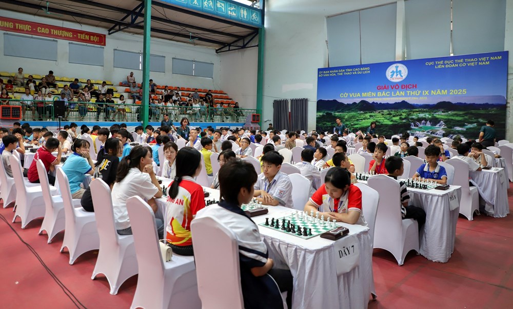 Khai mạc Giải vô địch Cờ vua miền Bắc lần thứ IX năm 2025 - ảnh 2