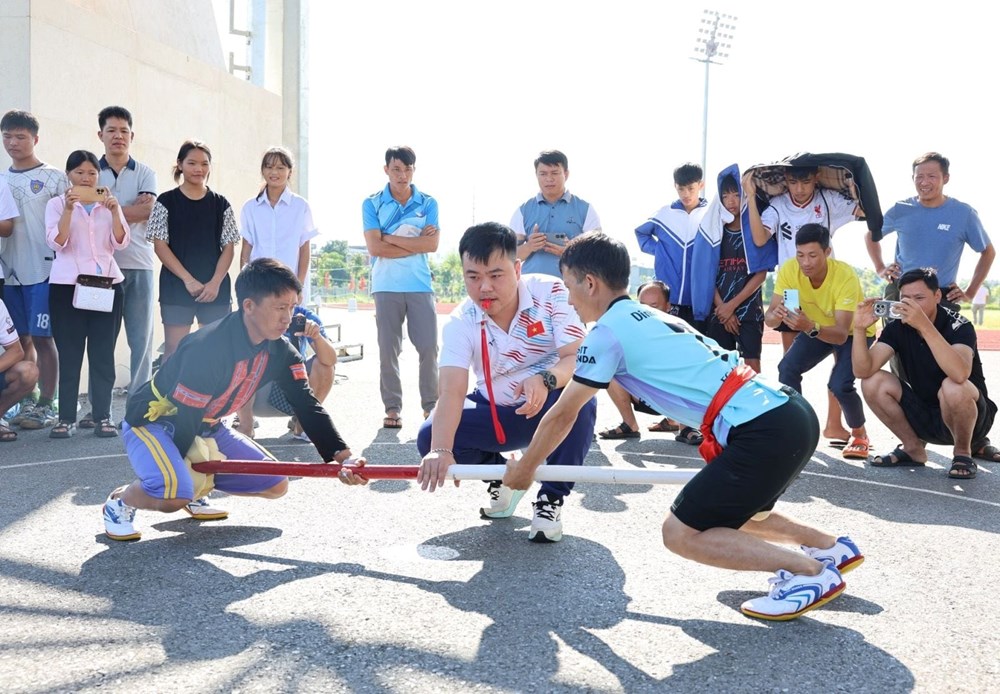 Sôi nổi hội thi thể thao các dân tộc Lai Châu lần thứ XI, năm 2025 - ảnh 1