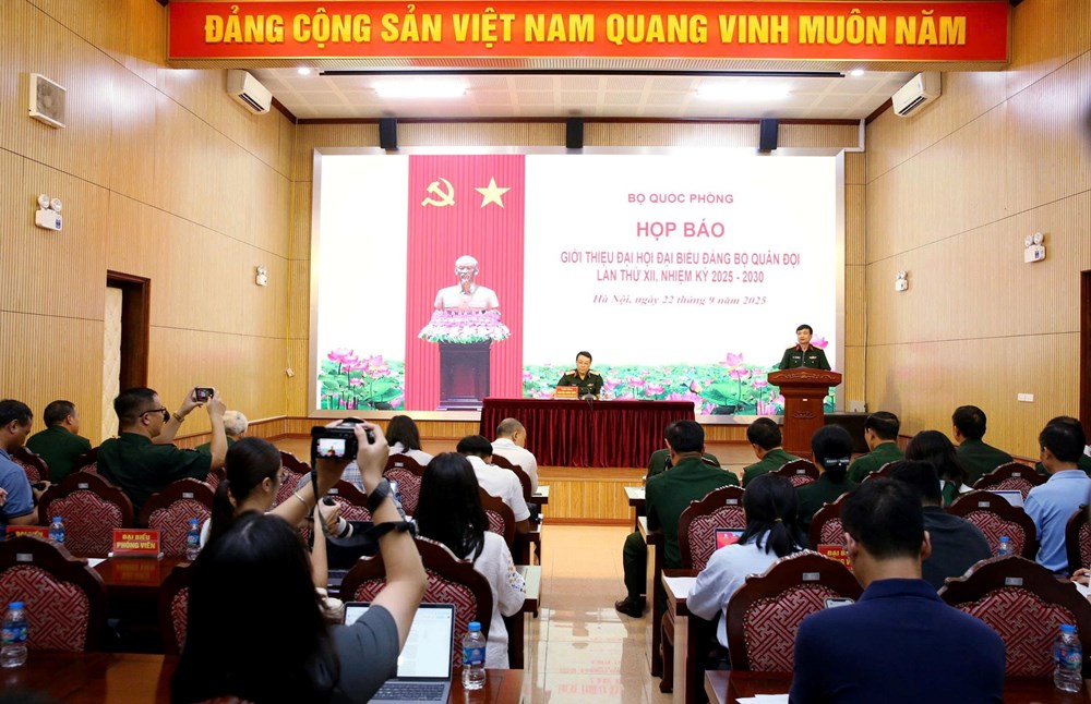450 đại biểu tham dự Đại hội đại biểu Đảng bộ Quân đội lần thứ XII - ảnh 1