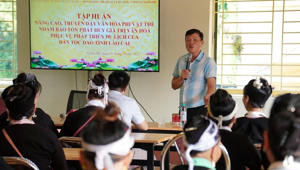 Gắn nghề thủ công truyền thống người Tày và Dao ở Nghĩa Đô với phát triển du lịch - ảnh 6