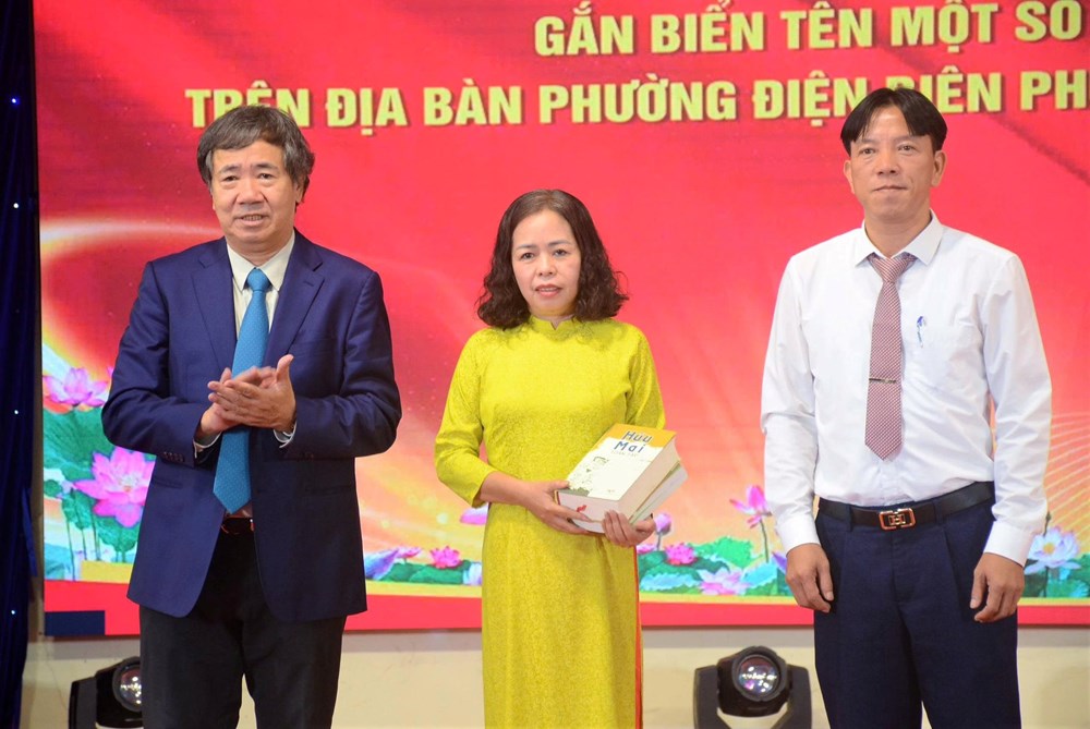 Điện Biên gắn biển nhiều tuyến đường mang tên các nghệ sĩ - ảnh 3