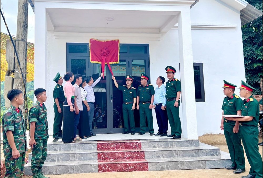 Sơn La: Khánh thành, bàn giao nhà cho người dân bị thiệt hại do mưa lũ - ảnh 1