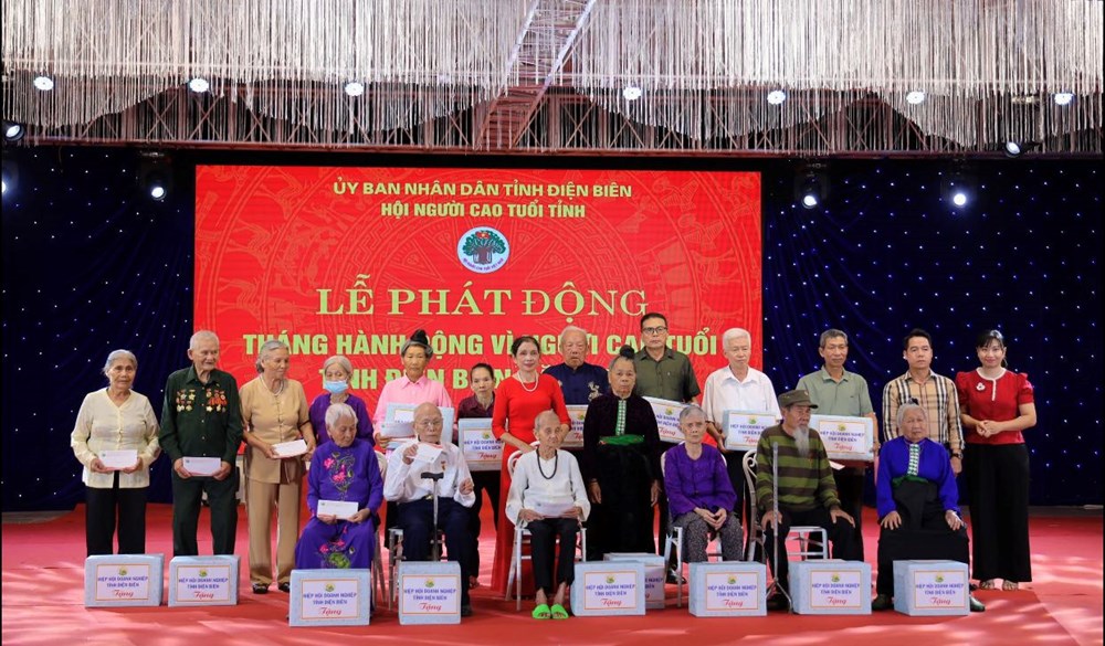 Điện Biên: Phát động Tháng hành động vì người cao tuổi Việt Nam năm 2025 - ảnh 1