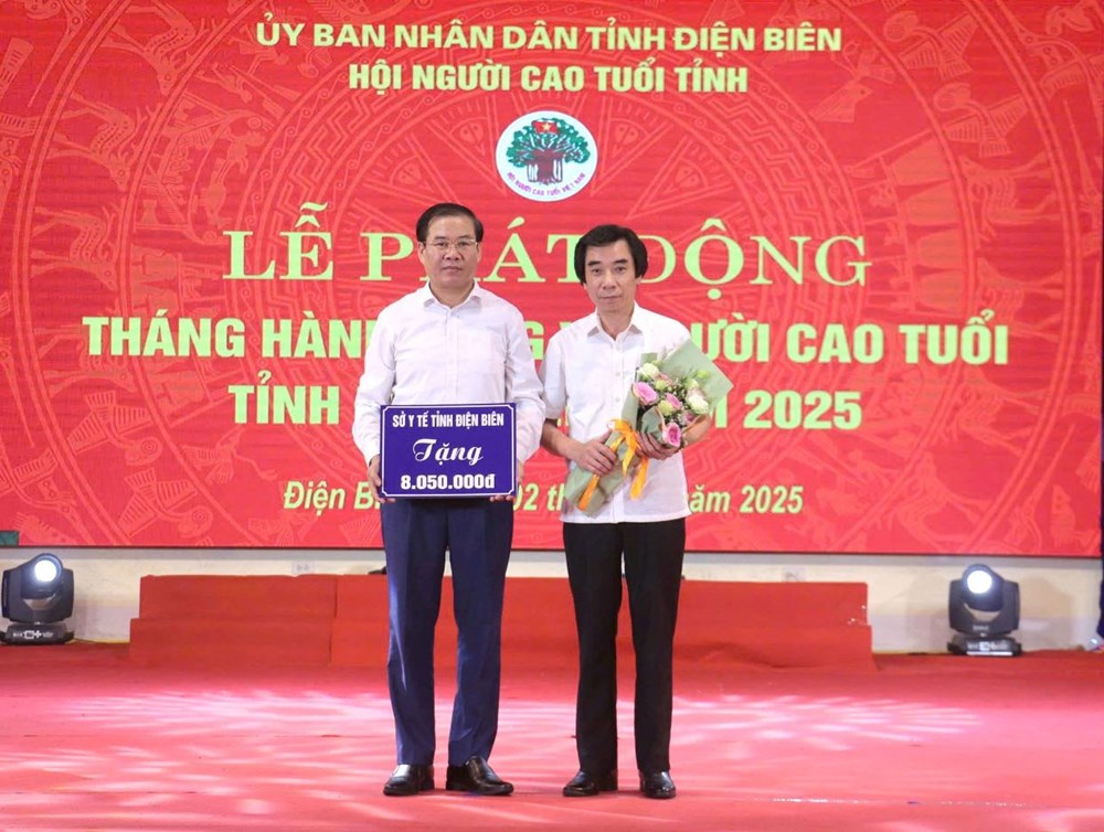 Điện Biên: Phát động Tháng hành động vì người cao tuổi Việt Nam năm 2025 - ảnh 2