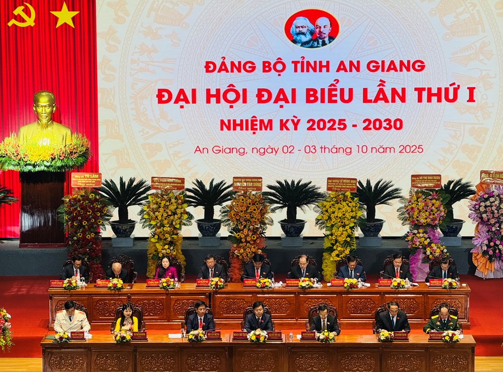 Khai mạc Đại hội đại biểu Đảng bộ tỉnh An Giang  - ảnh 3
