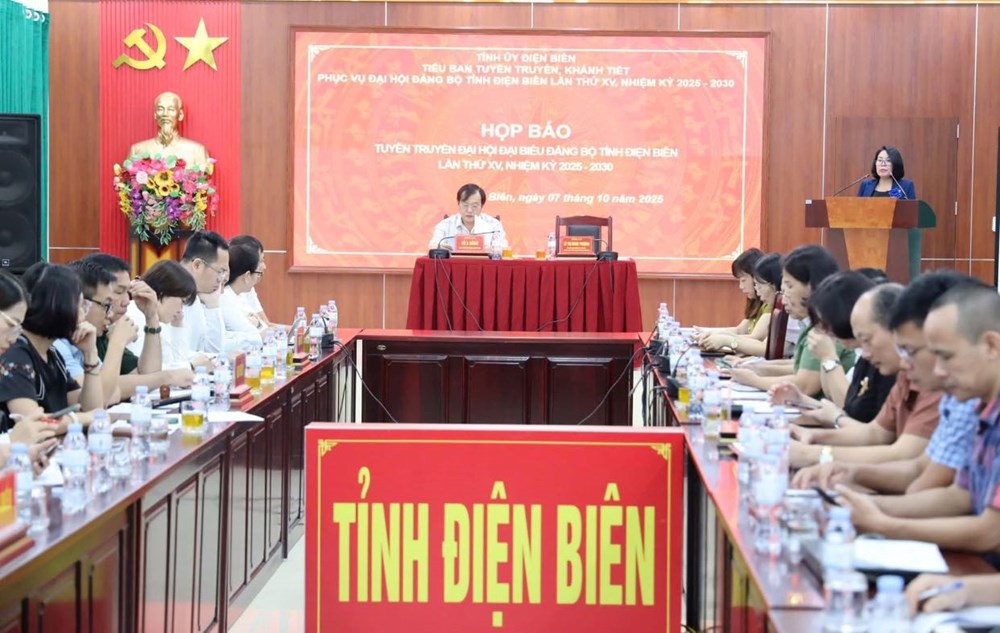 Đại hội đại biểu Đảng bộ tỉnh Điện Biên lần thứ XV diễn ra từ ngày 14-16.10 - ảnh 2