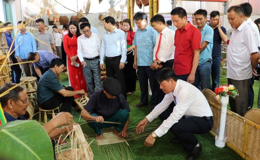 Kỹ thuật đan mây, tre của người Thái ở Điện Biên là di sản văn hóa phi vật thể quốc gia - ảnh 2