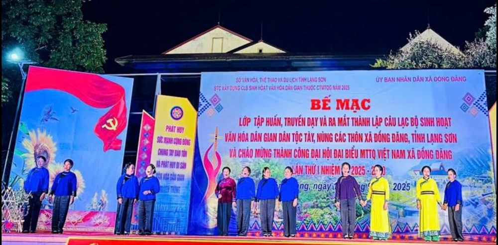 Xây dựng CLB sinh hoạt văn hoá dân gian dân tộc Tày, Nùng gắn với phát triển du lịch - ảnh 2