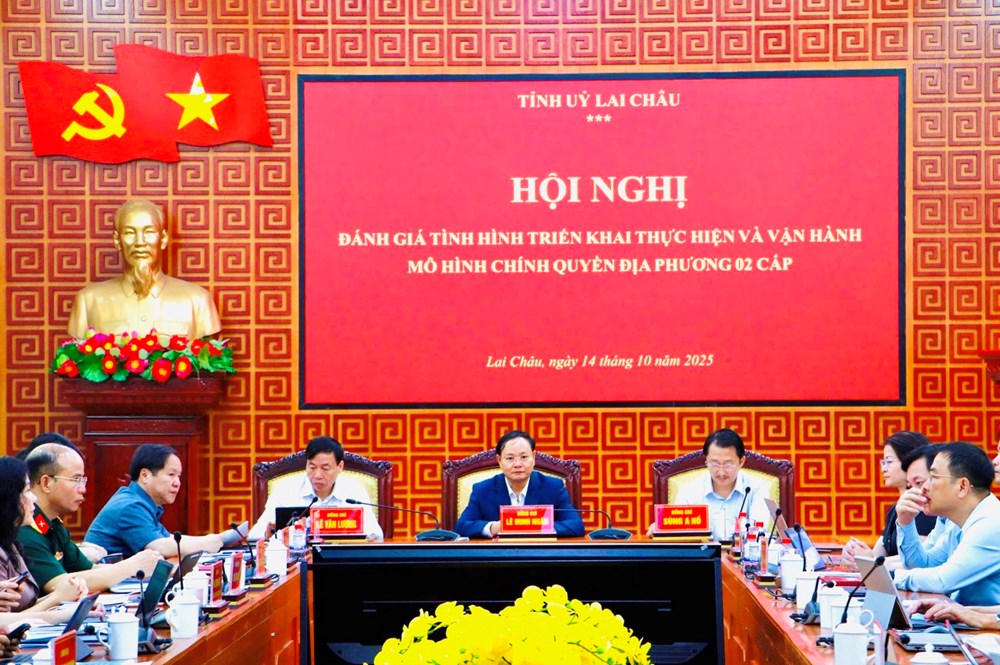 Lai Châu quyết liệt vận hành hiệu quả mô hình chính quyền địa phương 2 cấp - ảnh 1