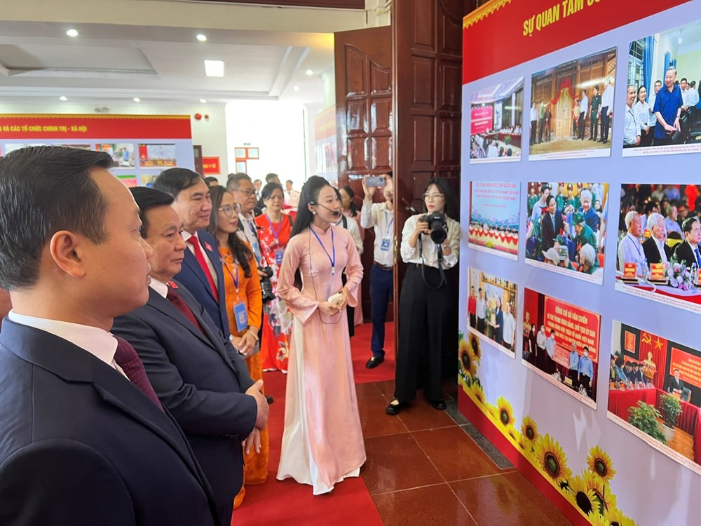 Triển lãm gần 150 bức ảnh chào mừng Đại hội đại biểu Đảng bộ tỉnh Điện Biên - ảnh 1