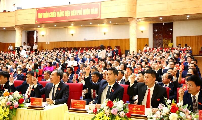 Đại hội Đảng bộ tỉnh Điện Biên lần thứ XV bầu 52 Ủy viên Ban Chấp hành khóa mới - ảnh 2