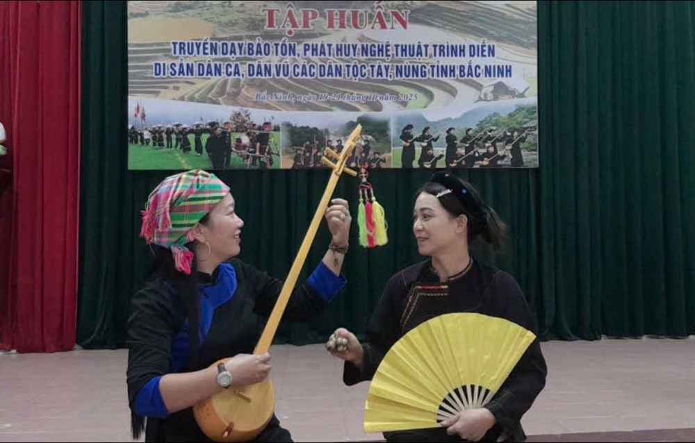 Truyền dạy văn hóa phi vật thể dân tộc Tày, Nùng gắn với phát triển du lịch - ảnh 3