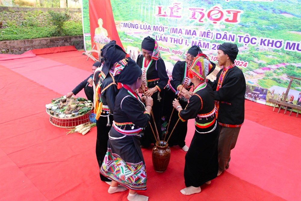 Về Nậm Hàng vui hội “Mạ mạ mê” cùng đồng bào dân tộc Khơ Mú - ảnh 4