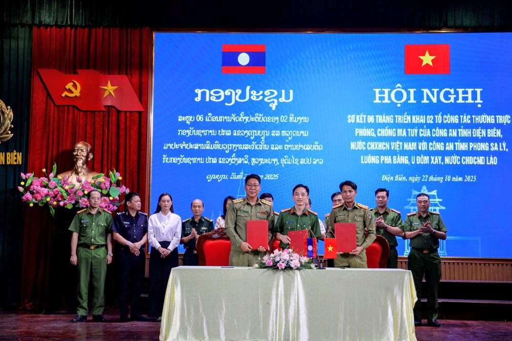Tăng cường hợp tác phòng, chống tội phạm ma túy giữa Điện Biên và các tỉnh Bắc Lào - ảnh 1