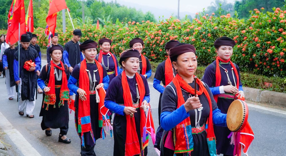 Đặc sắc Lễ hội cơm mới Đền Đông Cuông của người Tày Khao - ảnh 7