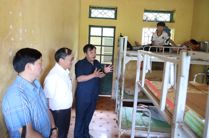 Điện Biên khẩn trương khống chế dịch bệnh lỵ tại xã biên giới Nậm Kè - ảnh 1