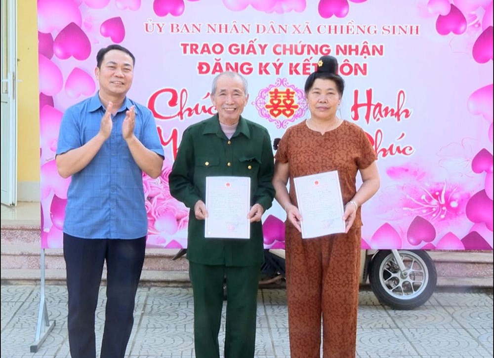 Xúc động cụ ông 79 tuổi và cụ bà 61 tuổi kết hôn ở tuổi xưa nay hiếm - ảnh 2