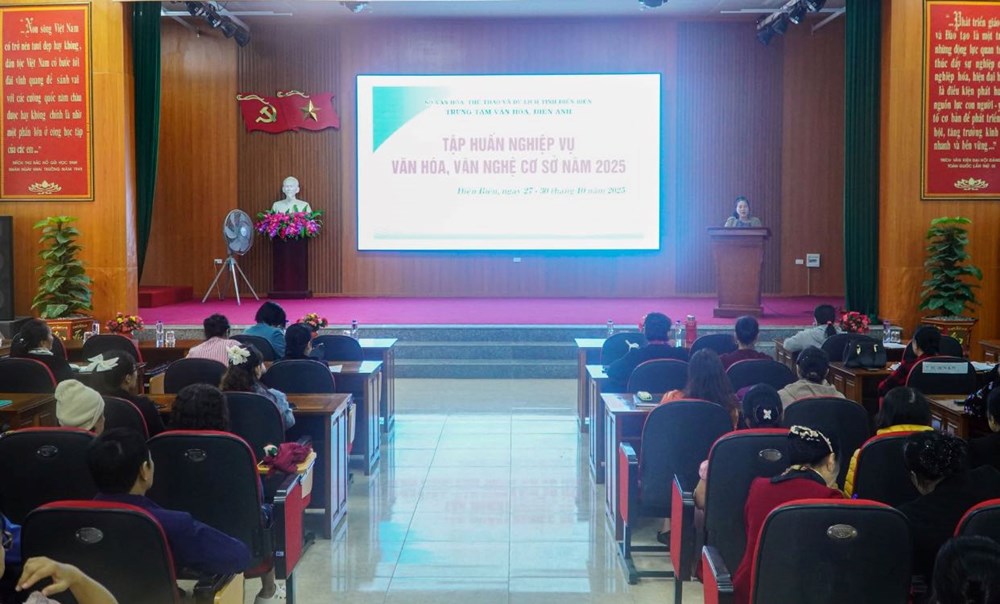 Điện Biên: Nâng cao chất lượng phong trào văn hóa, văn nghệ quần chúng ở cơ sở - ảnh 1